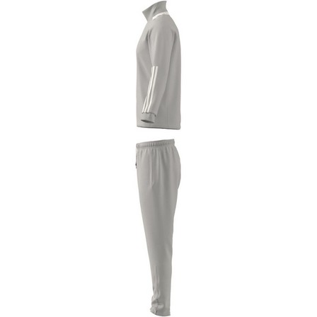 Men Sereno Aeroready Cut 3-Stripes Tracksuit, Grey, A701_ONE, large image number 7