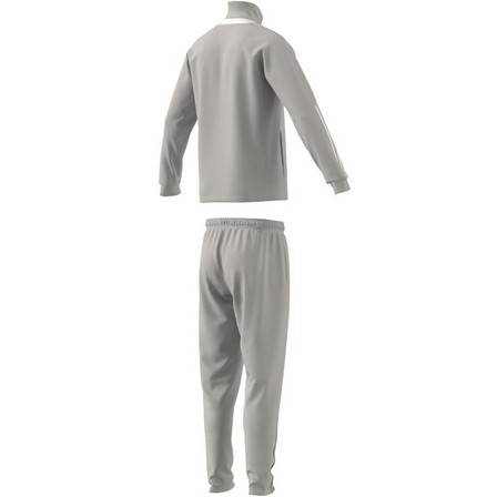 Men Sereno Aeroready Cut 3-Stripes Tracksuit, Grey, A701_ONE, large image number 8