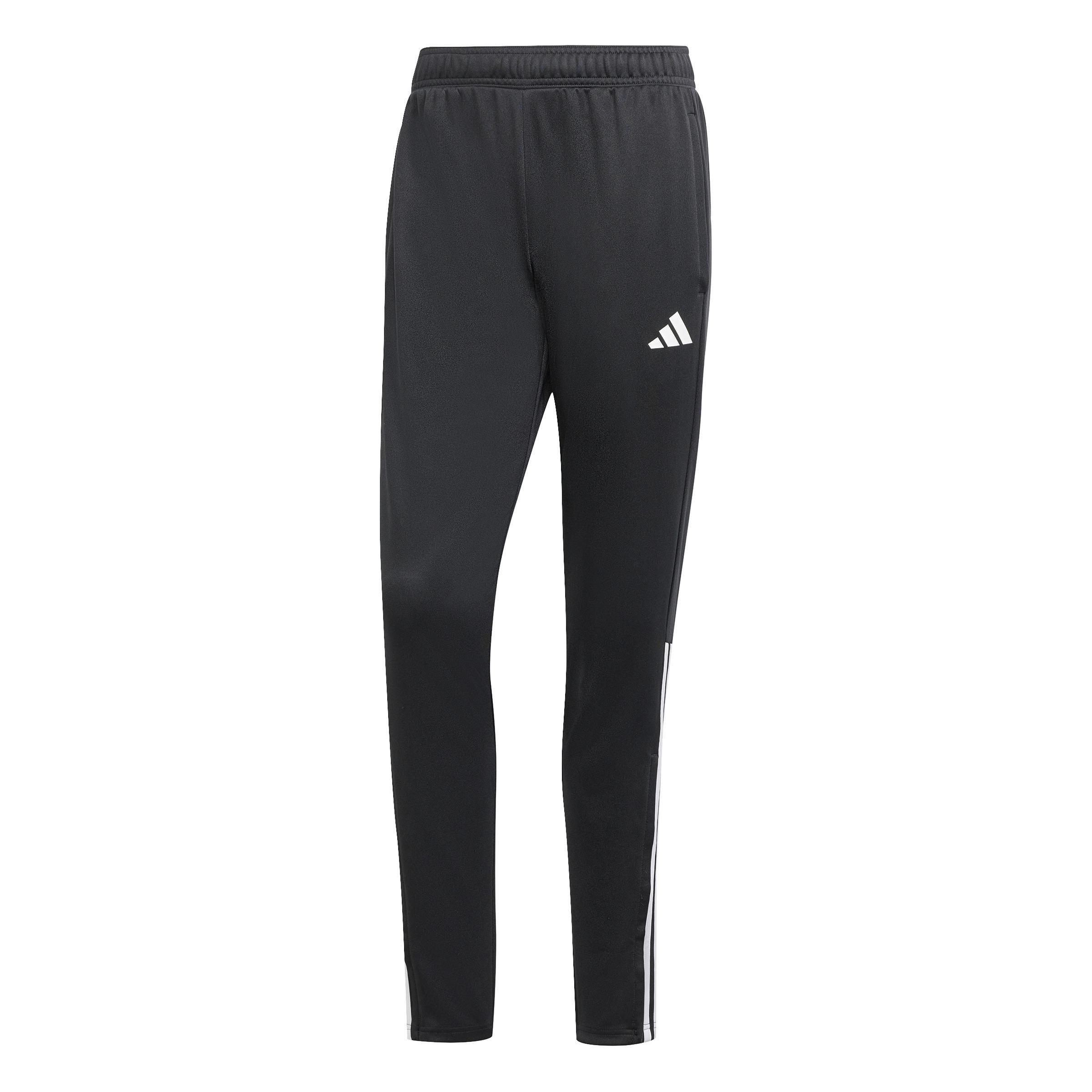 Sereno Aeroready Cut 3-Stripes Regular Slim Tapered Tracksuit Bottoms, Black, , large image number 1