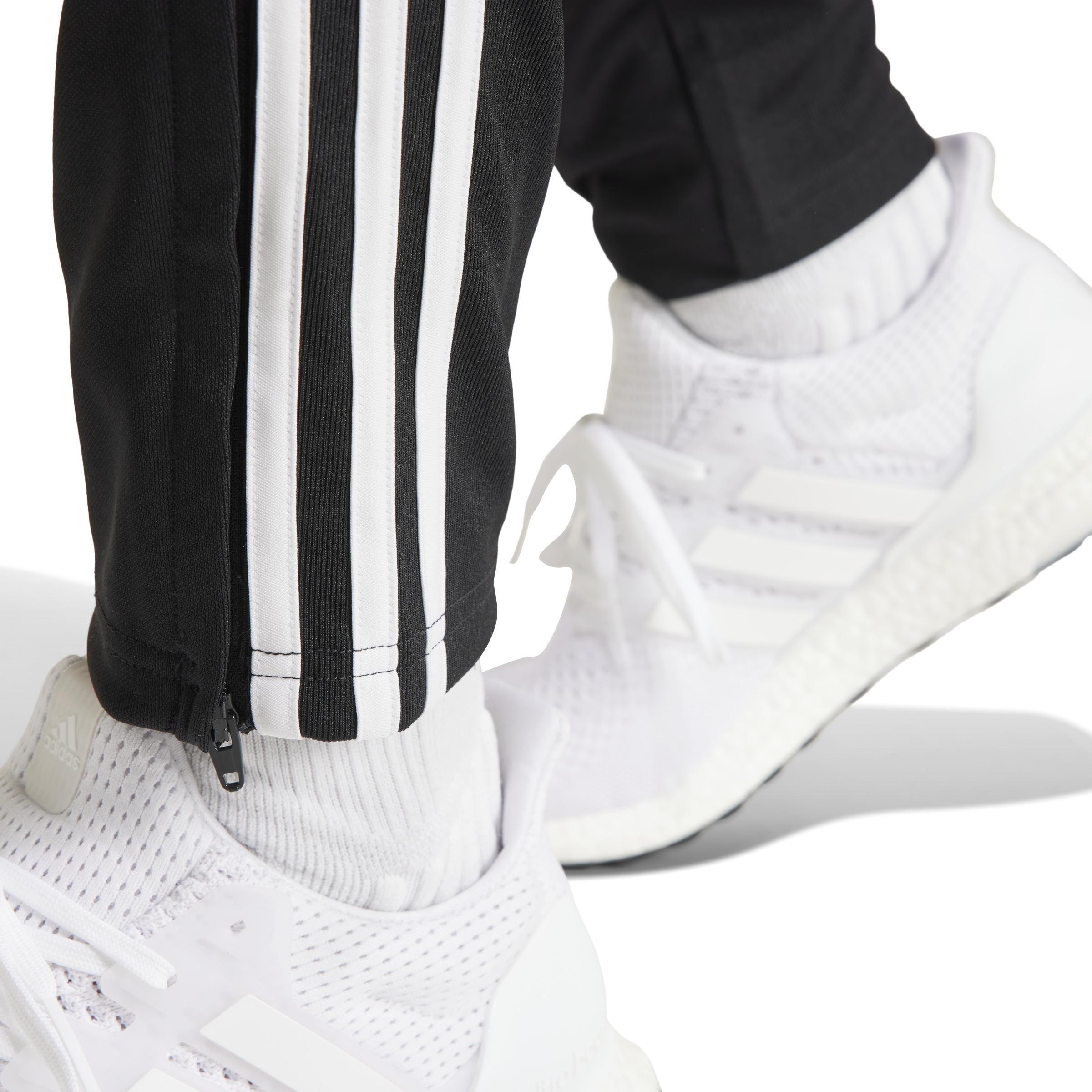 Sereno Aeroready Cut 3-Stripes Regular Slim Tapered Tracksuit Bottoms, Black, , large image number 5