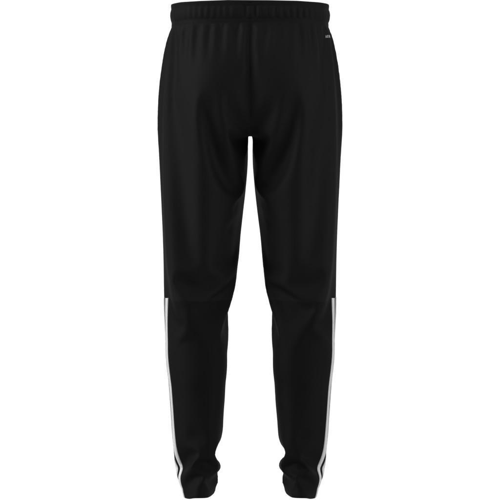 Sereno Aeroready Cut 3-Stripes Regular Slim Tapered Tracksuit Bottoms, Black, , large image number 8