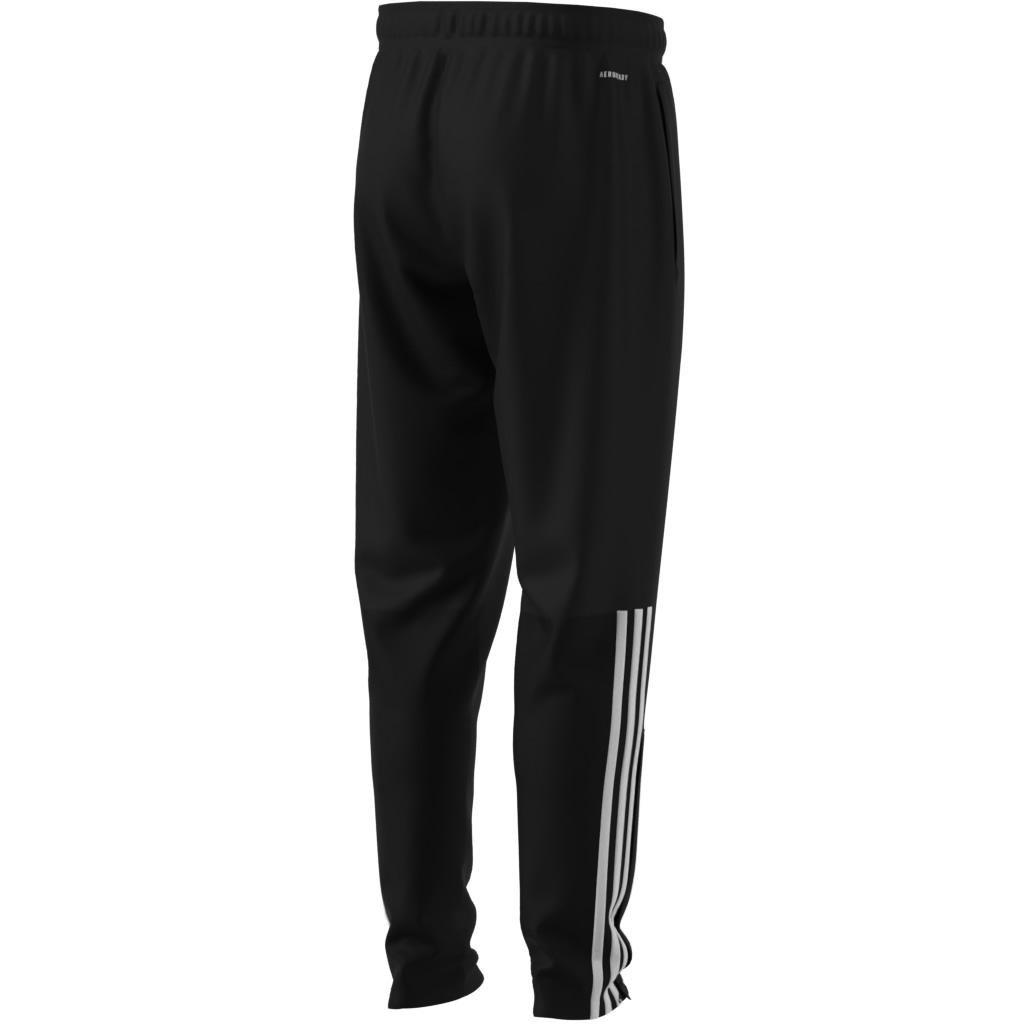 Sereno Aeroready Cut 3-Stripes Regular Slim Tapered Tracksuit Bottoms, Black, , large image number 10