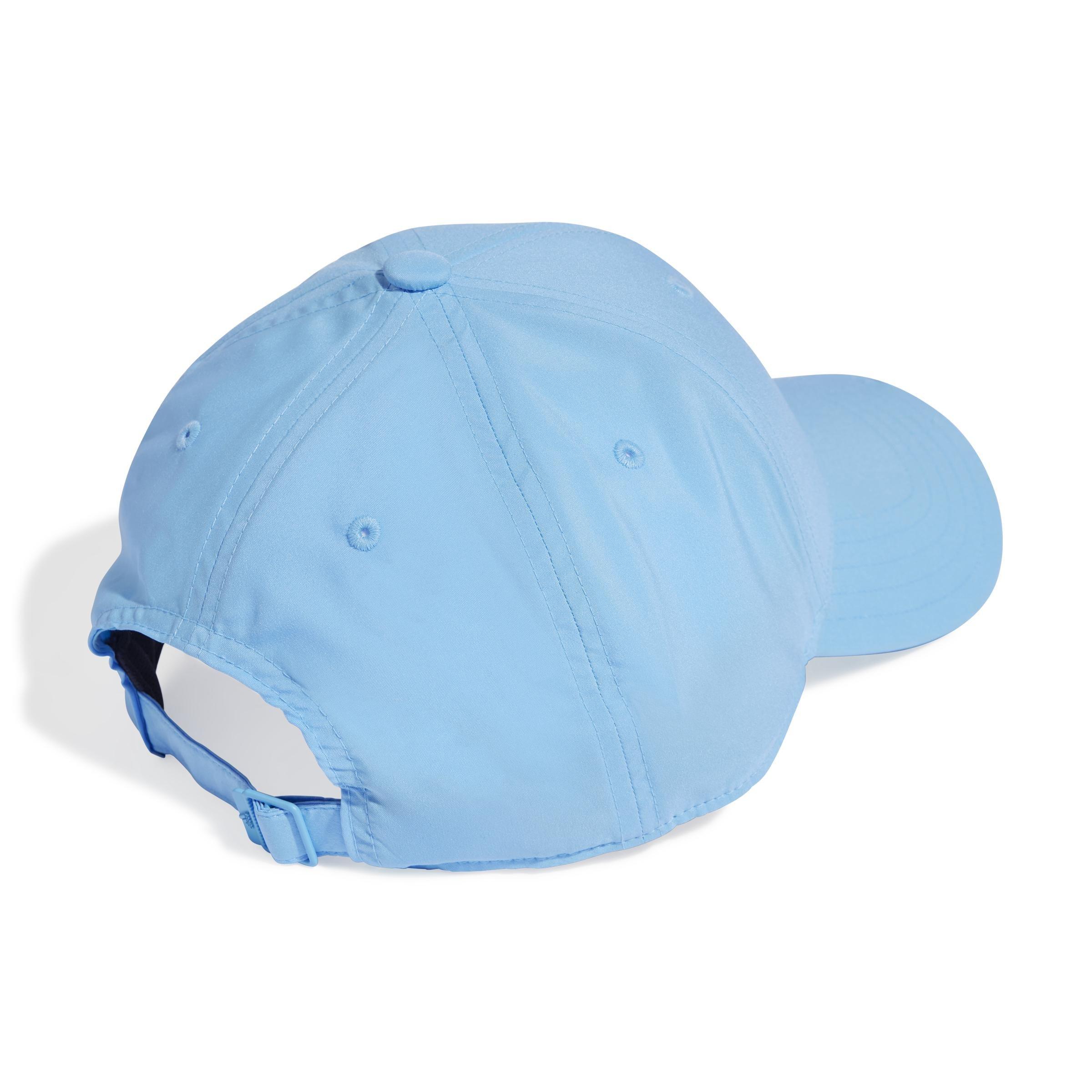 adidas - Unisex Embroidered Logo Lightweight Baseball Cap, Blue