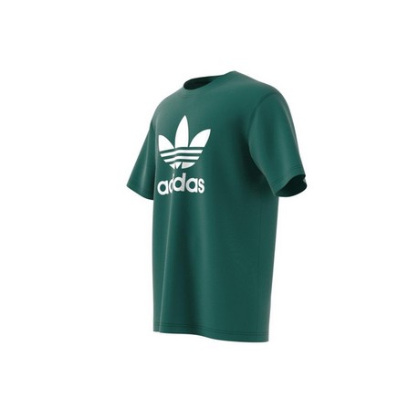 Men Adicolor Trefoil T-Shirt, Green, A701_ONE, large image number 10