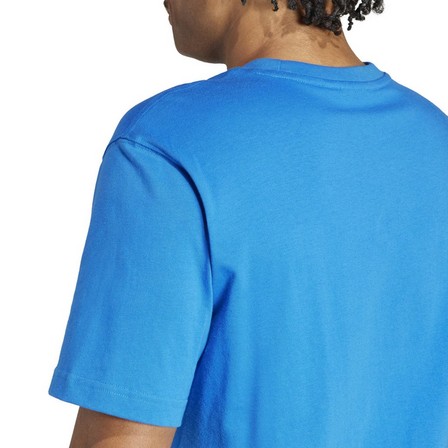 Men Adicolor Trefoil T-Shirt, Blue, A701_ONE, large image number 5