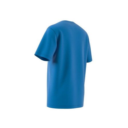 Men Adicolor Trefoil T-Shirt, Blue, A701_ONE, large image number 12