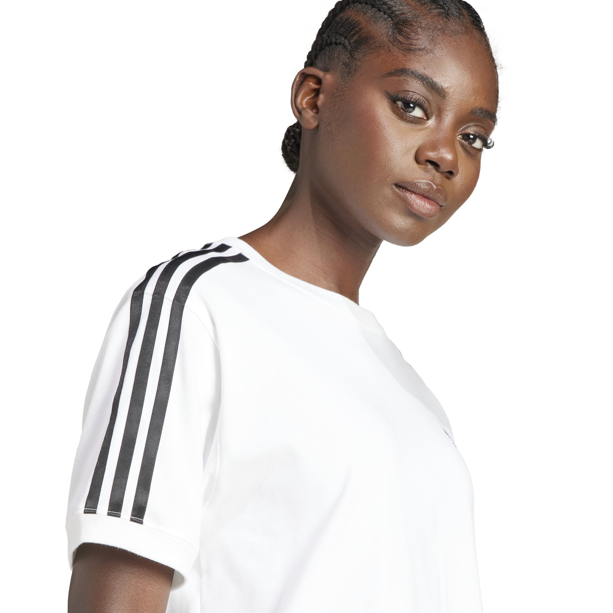 3-Stripes T-Shirt, White, A701_ONE, large image number 4