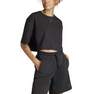 Women All Szn Loose Crop T-Shirt, Black, A701_ONE, thumbnail image number 0