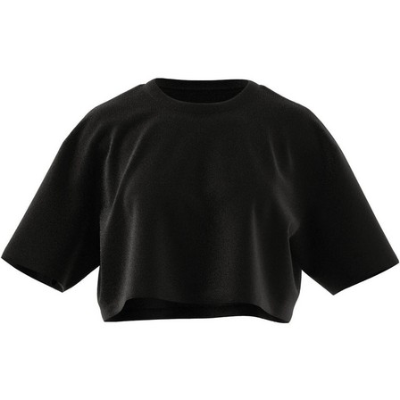 Women All Szn Loose Crop T-Shirt, Black, A701_ONE, large image number 7