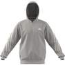Men Future Icons 3-Stripes Full Zip Hoodie, Grey, A701_ONE, thumbnail image number 9