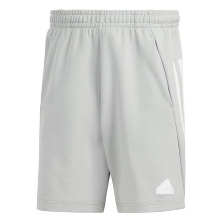 Men Future Icons 3-Stripes Shorts, Grey, A701_ONE, large image number 1