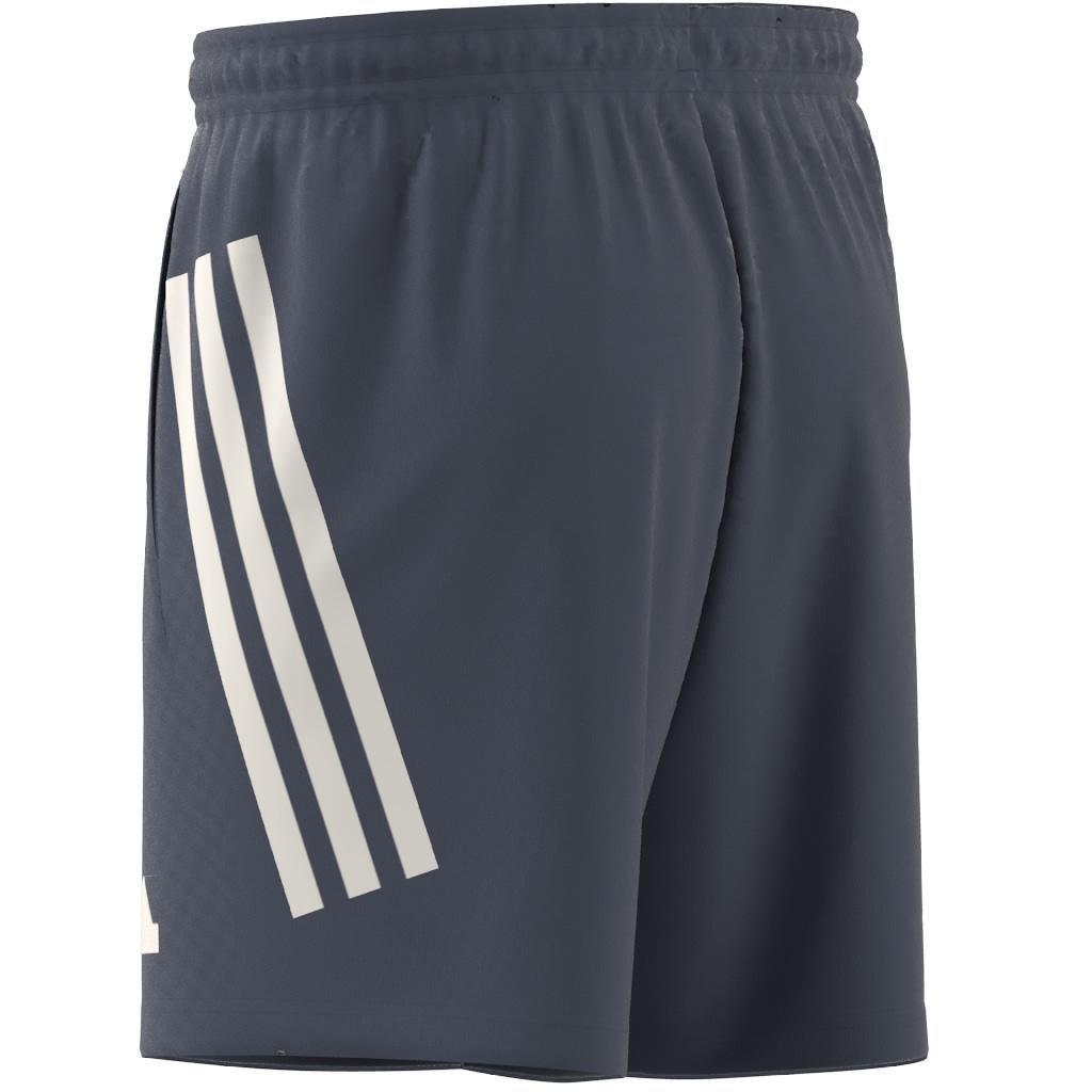 adidas - Men Future Icons 3-Stripes Shorts, Blue