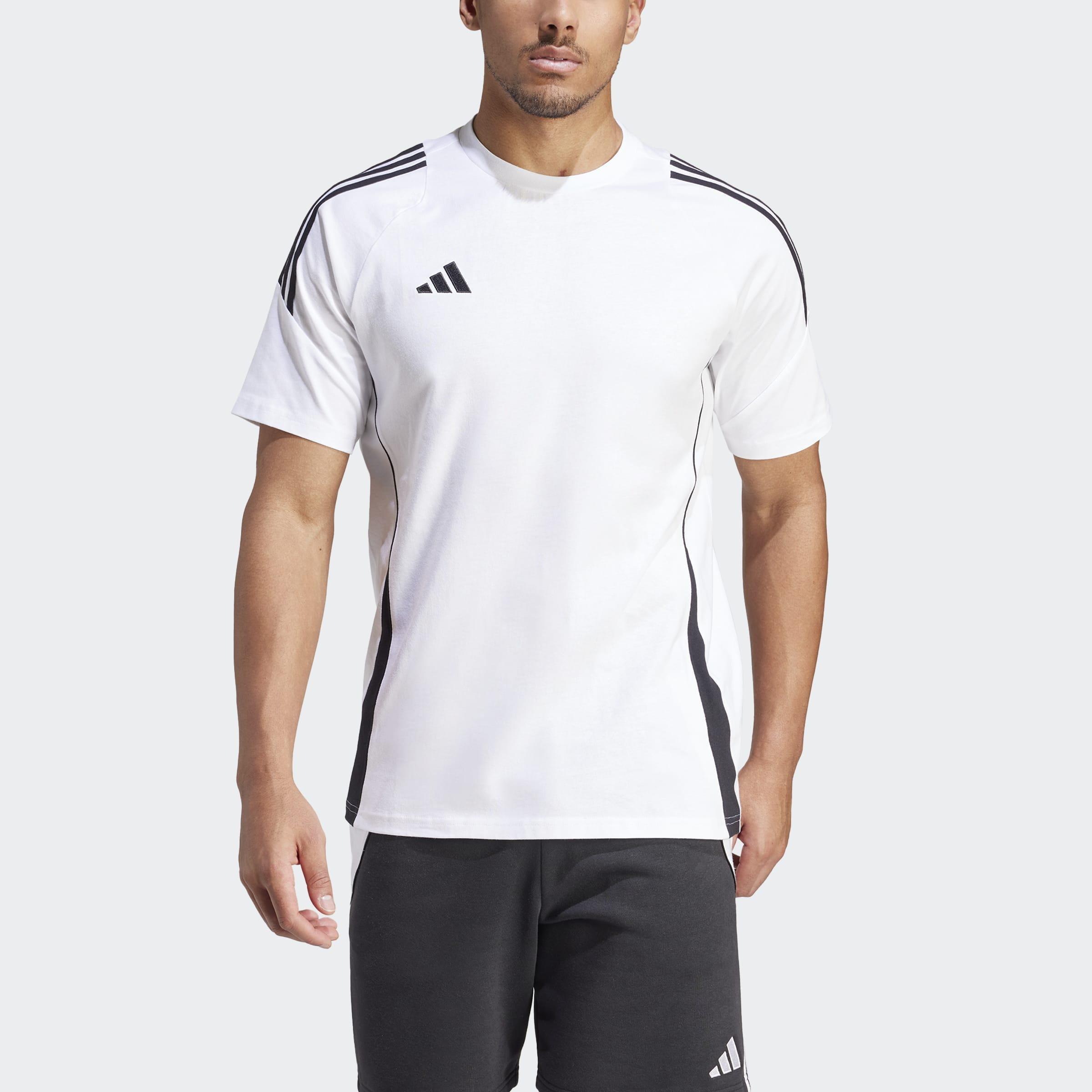 Tiro 24 Sweat T-Shirt, White, A701_ONE, medium