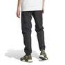 Men Utility Cargo Trousers, Black, A701_ONE, thumbnail image number 2