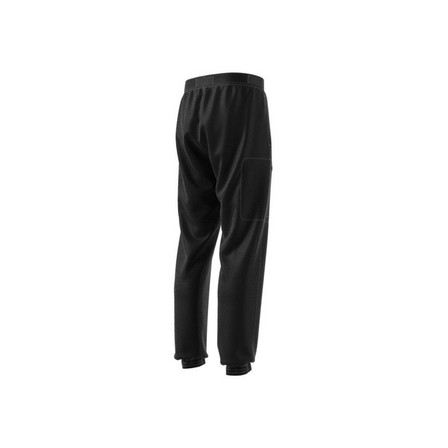 Men Utility Cargo Trousers, Black, A701_ONE, large image number 10