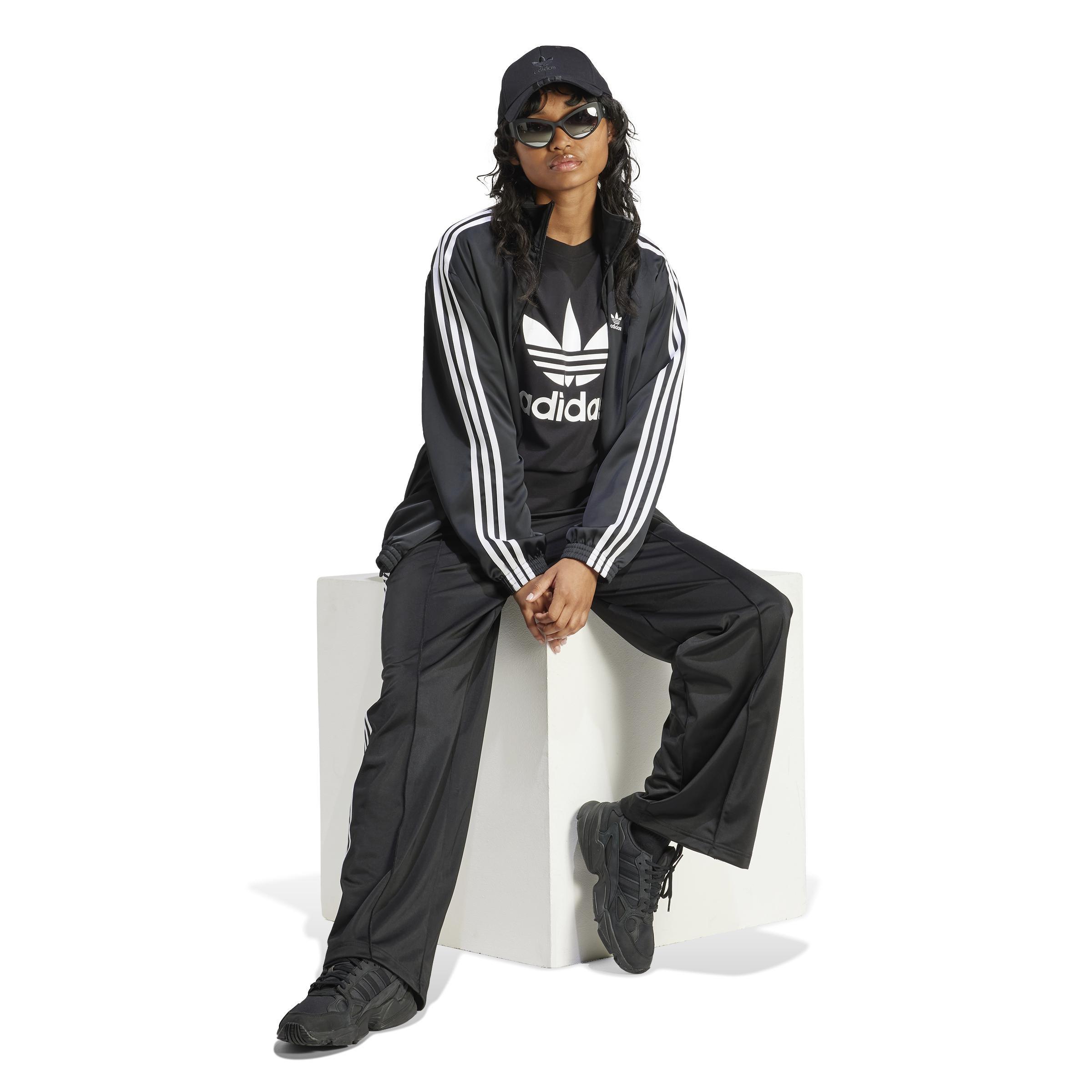 Trefoil Regular T-Shirt, Black, , large image number 1