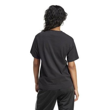 Women Trefoil Regular T-Shirt, Black, A701_ONE, large image number 5