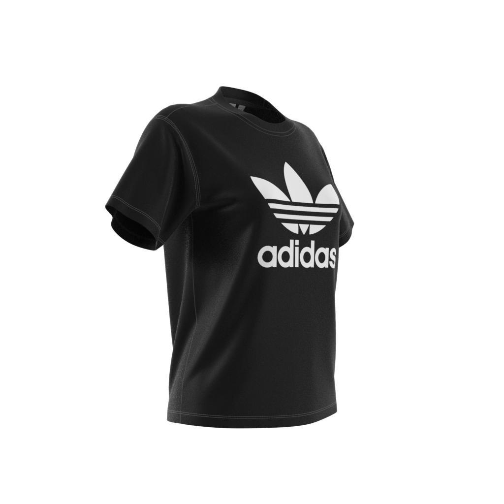 Trefoil Regular T-Shirt, Black, , large image number 9