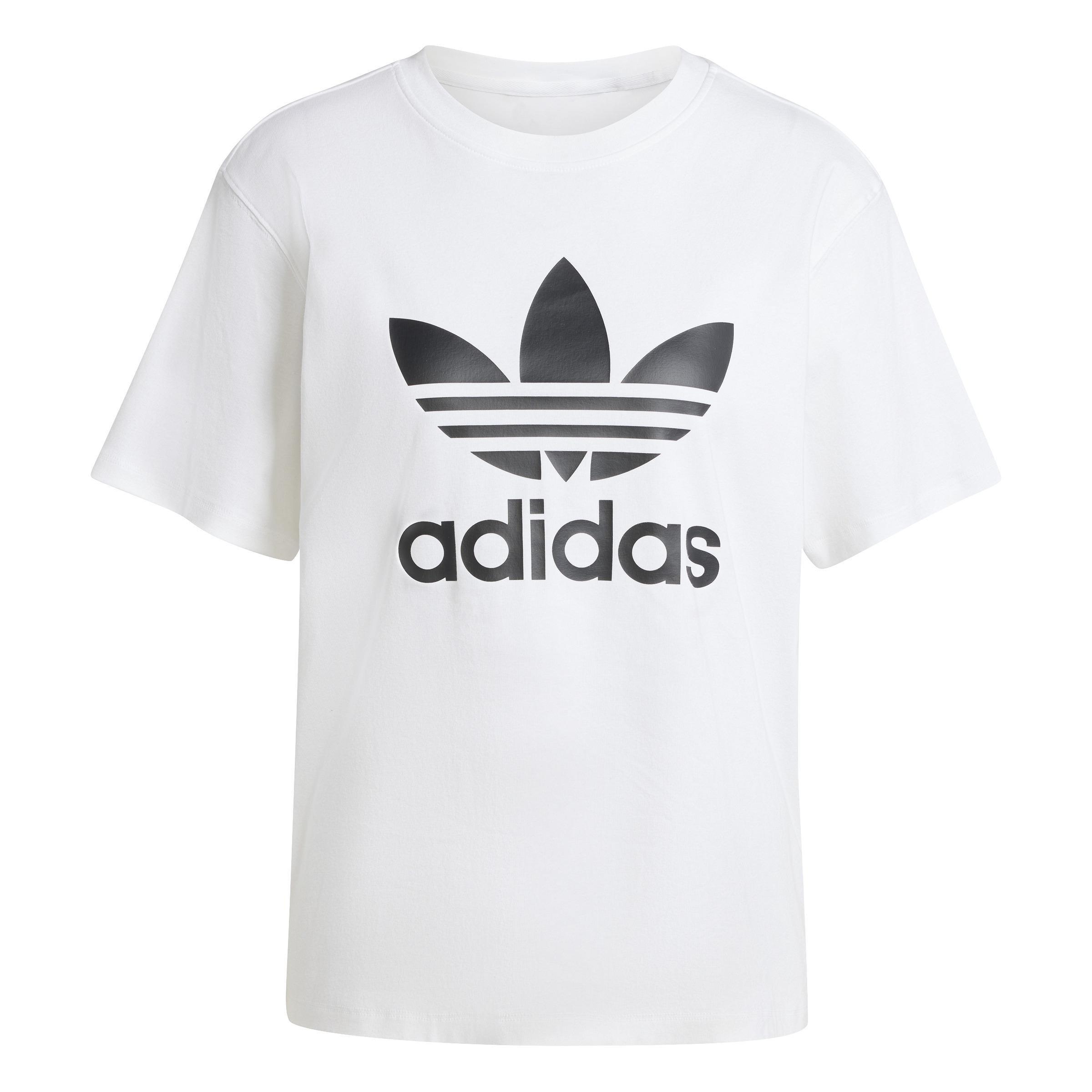 Trefoil Regular T-Shirt, White, , large image number 2