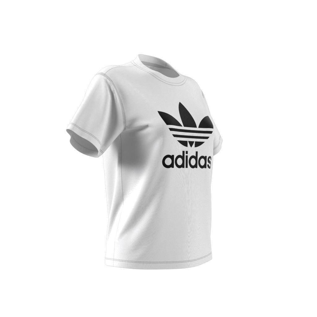 Trefoil Regular T-Shirt, White, , large image number 12