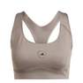 Women Adidas By Stella Mccartney Training Medium-Support Bra, Brown, A701_ONE, thumbnail image number 2