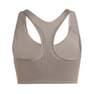Women Adidas By Stella Mccartney Training Medium-Support Bra, Brown, A701_ONE, thumbnail image number 3