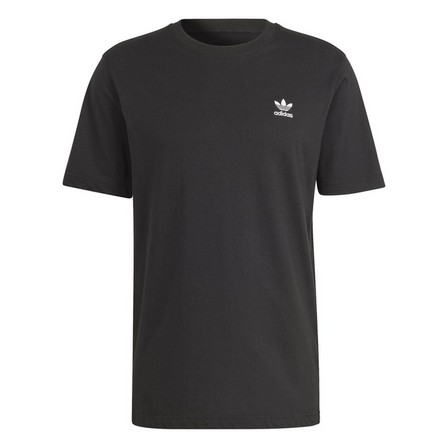 Men Trefoil Essentials T-Shirt, Black, A701_ONE, large image number 3