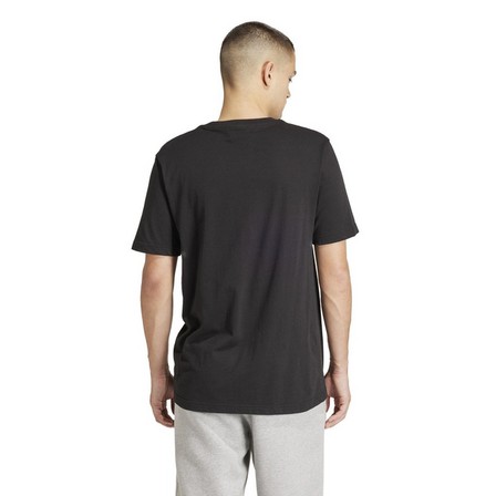 Men Trefoil Essentials T-Shirt, Black, A701_ONE, large image number 5
