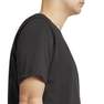 Men Trefoil Essentials T-Shirt, Black, A701_ONE, thumbnail image number 7