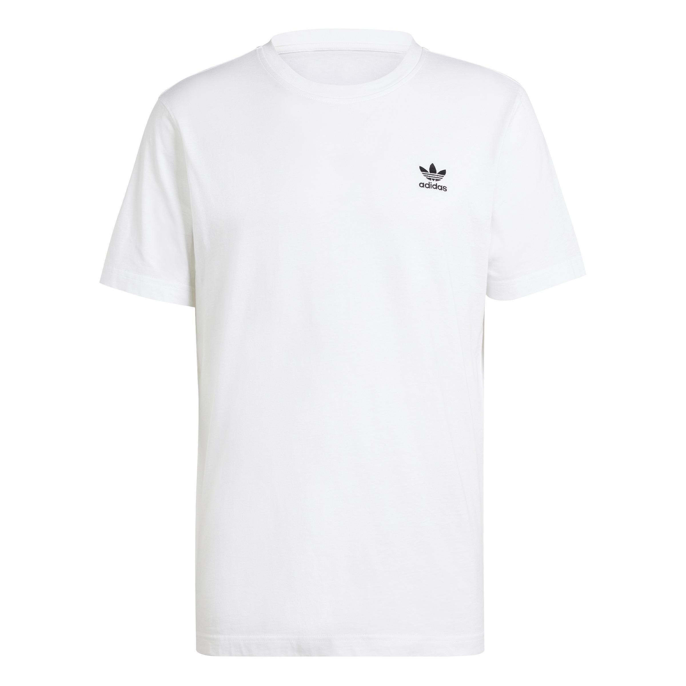 Men Trefoil Essentials T-Shirt, White, A701_ONE, large image number 2