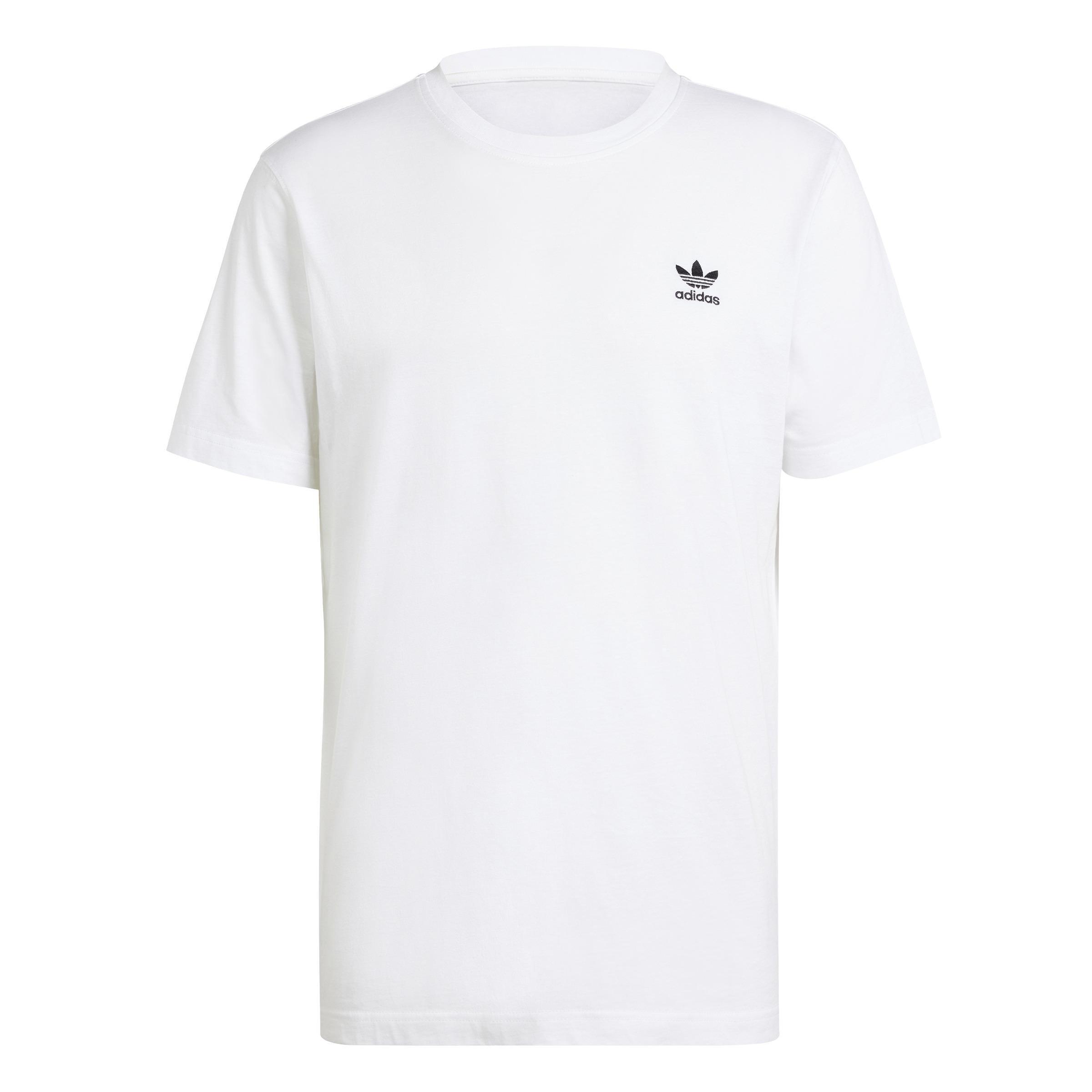 Men Trefoil Essentials T-Shirt, White, A701_ONE, large image number 3