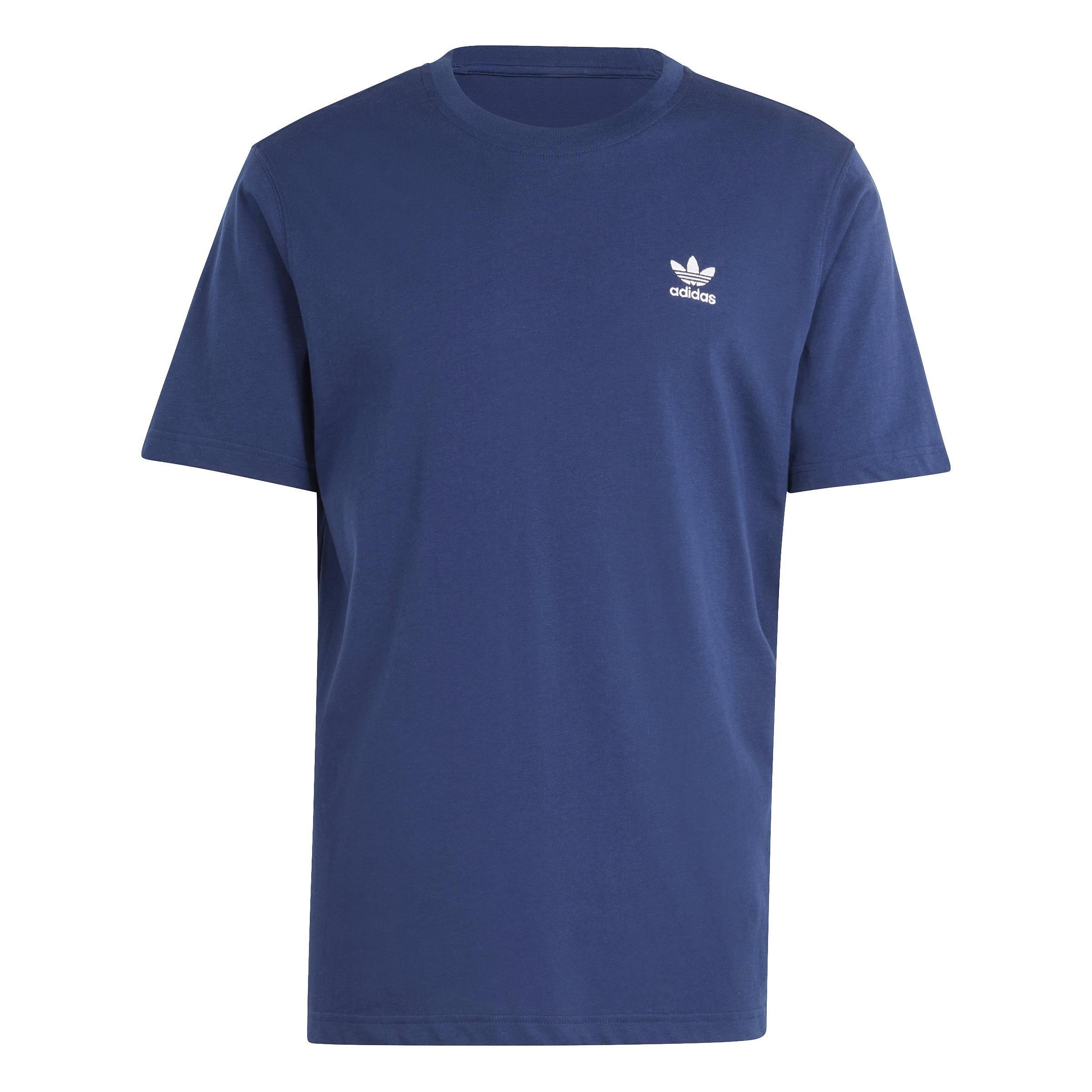 Men Trefoil Essentials T-Shirt, Blue, A701_ONE, large image number 2