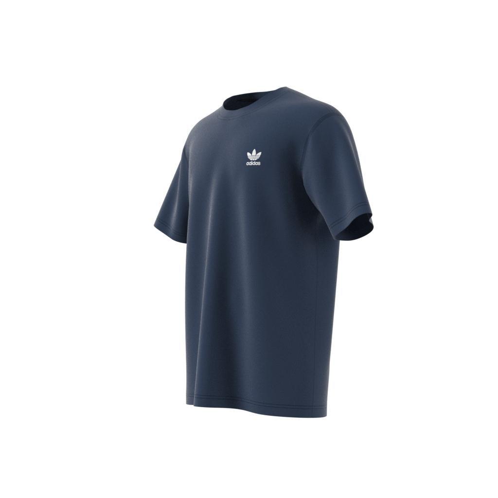 Men Trefoil Essentials T-Shirt, Blue, A701_ONE, large image number 8
