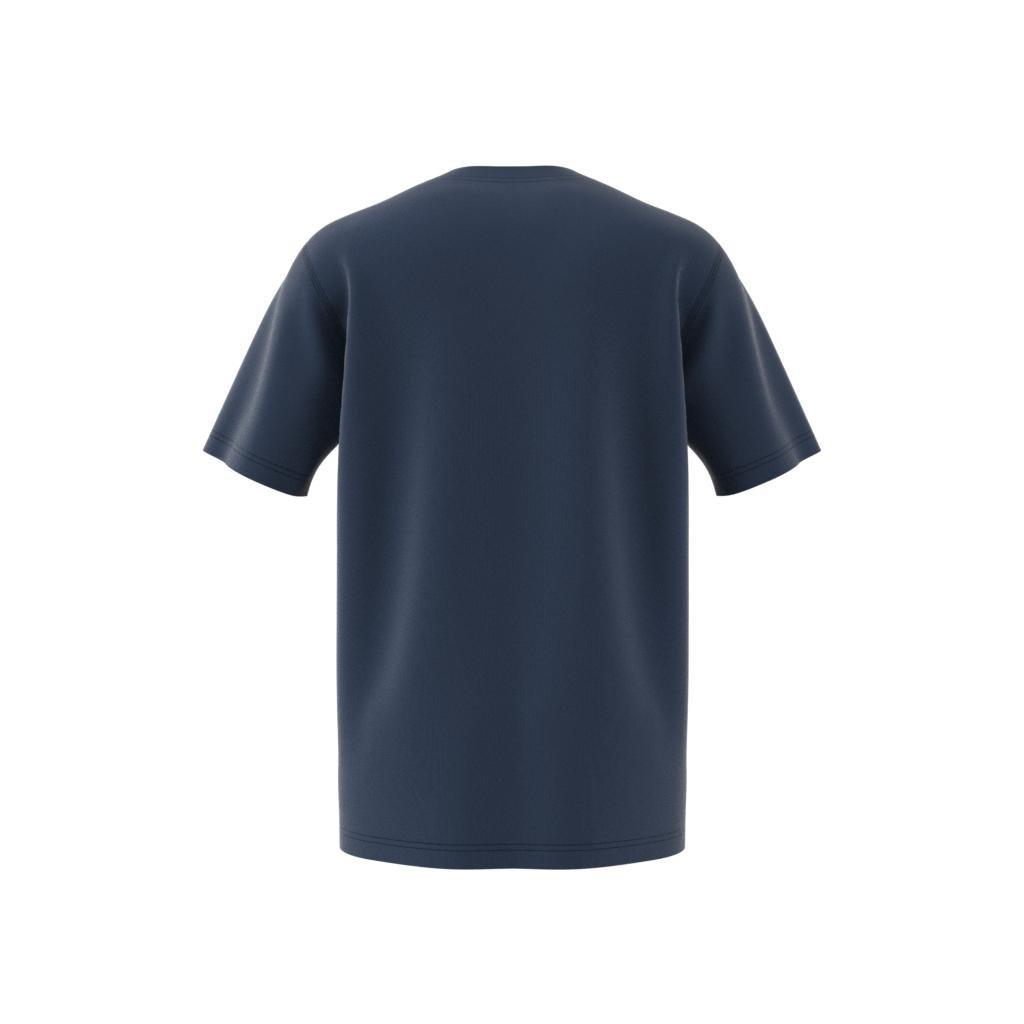 Men Trefoil Essentials T-Shirt, Blue, A701_ONE, large image number 9