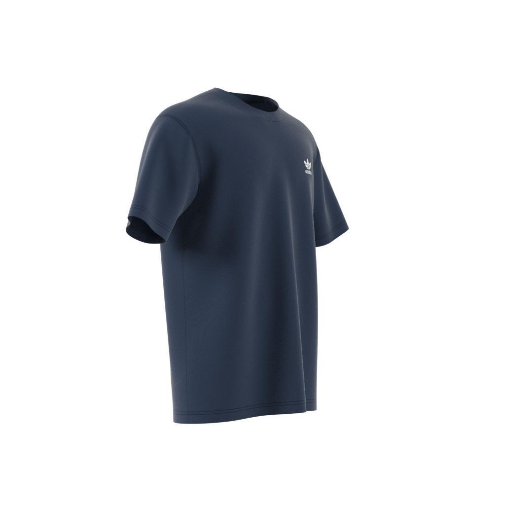 Men Trefoil Essentials T-Shirt, Blue, A701_ONE, large image number 10