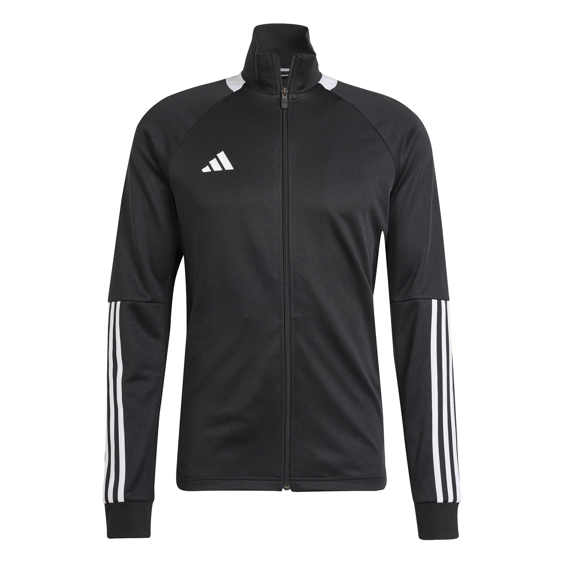 Sereno Aeroready Cut 3-Stripes Slim Track Jacket, Black, A701_ONE, large image number 1