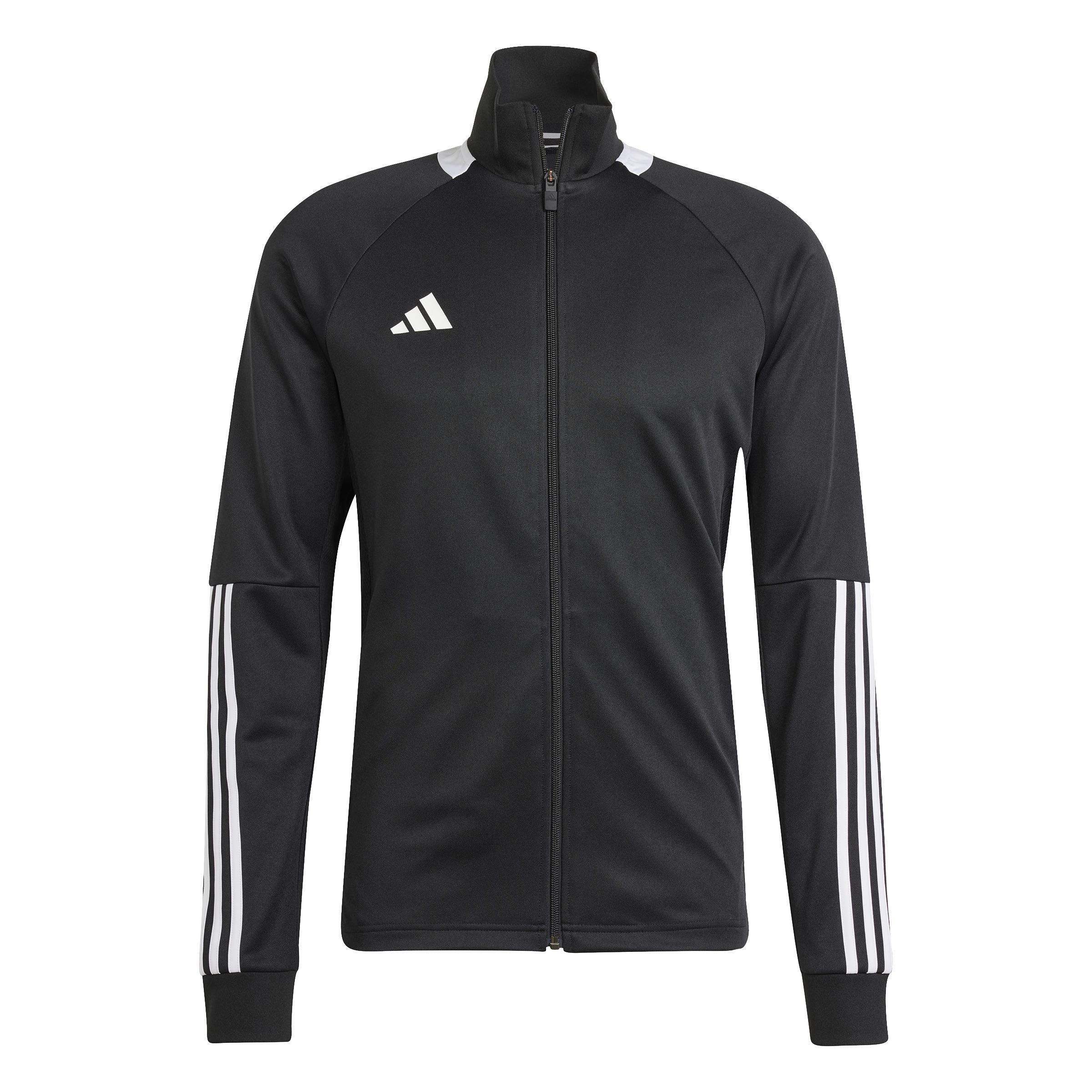 Sereno Aeroready Cut 3-Stripes Slim Track Jacket, Black, A701_ONE, large image number 2