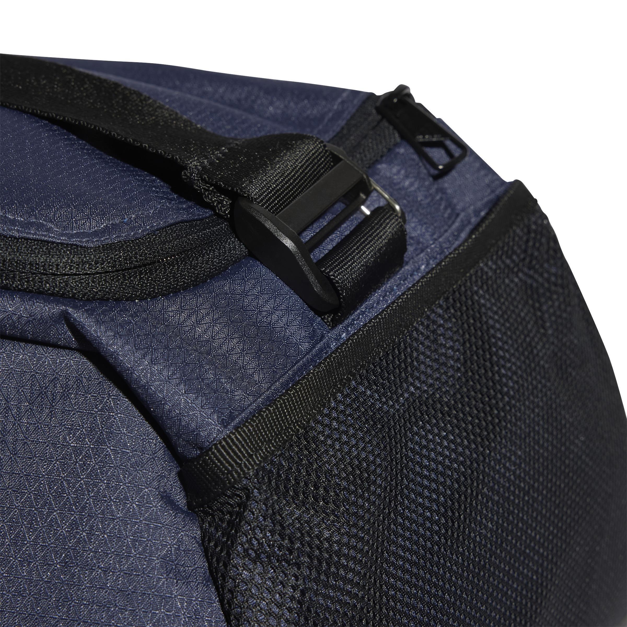 Unisex Essentials 3-Stripes Duffel Bag Small, Blue, , large image number 4