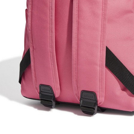 Unisex Classic Foundation Backpack, Pink, A701_ONE, large image number 4