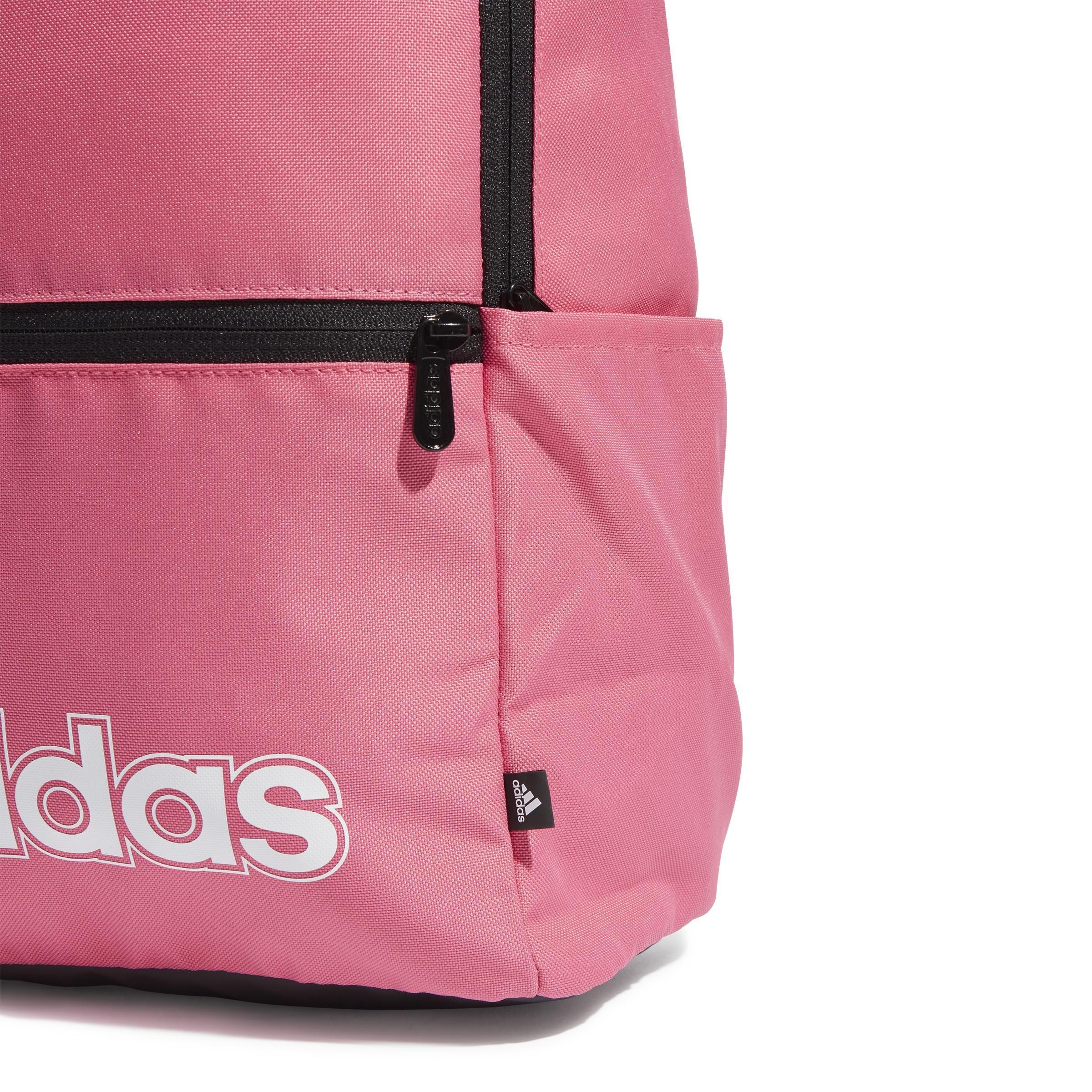 Unisex Classic Foundation Backpack, Pink, A701_ONE, large image number 5