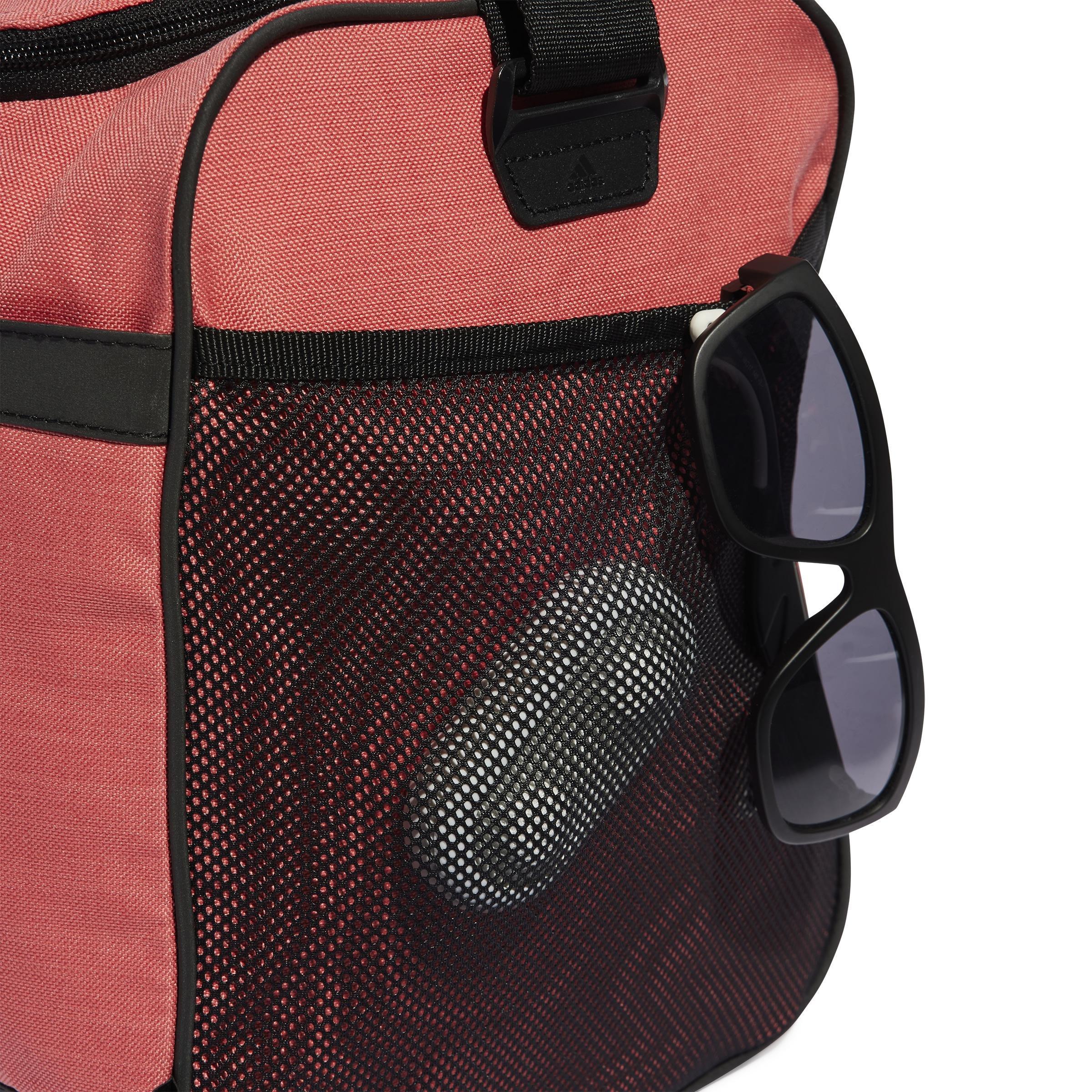 Unisex Essentials Linear Duffel Bag Medium, Red, , large image number 4