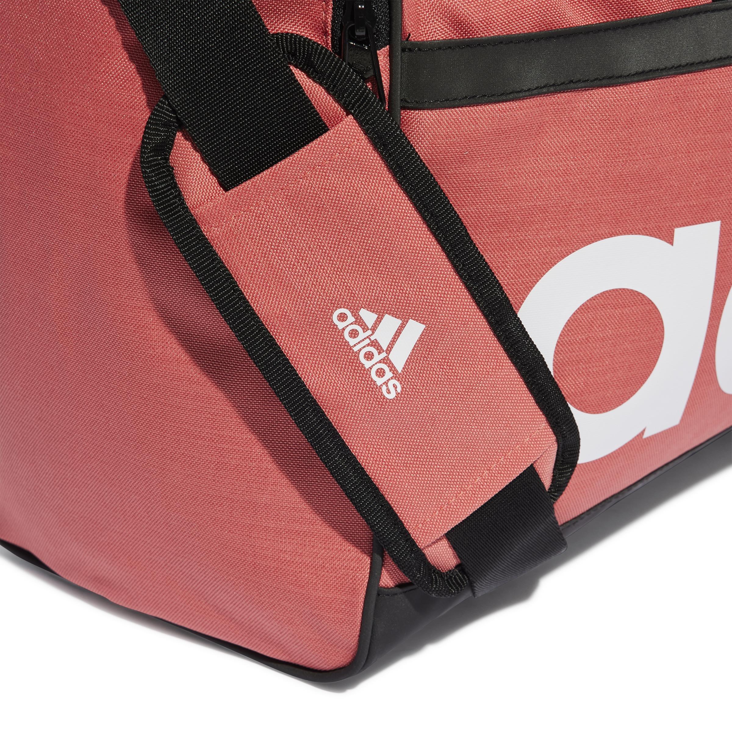 Unisex Essentials Linear Duffel Bag Medium, Red, , large image number 5