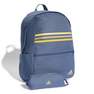 Unisex Classic Horizontal 3-Stripes Backpack, Blue, A701_ONE, thumbnail image number 4