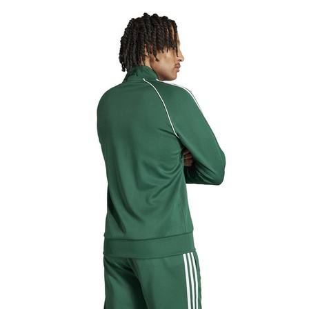 Men Adicolor Classics Sst Track Top, Green, A701_ONE, large image number 5