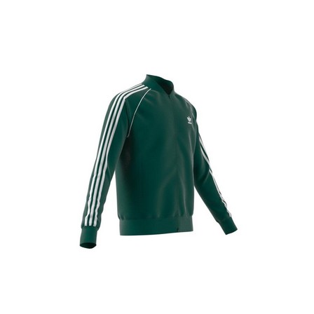 Men Adicolor Classics Sst Track Top, Green, A701_ONE, large image number 12
