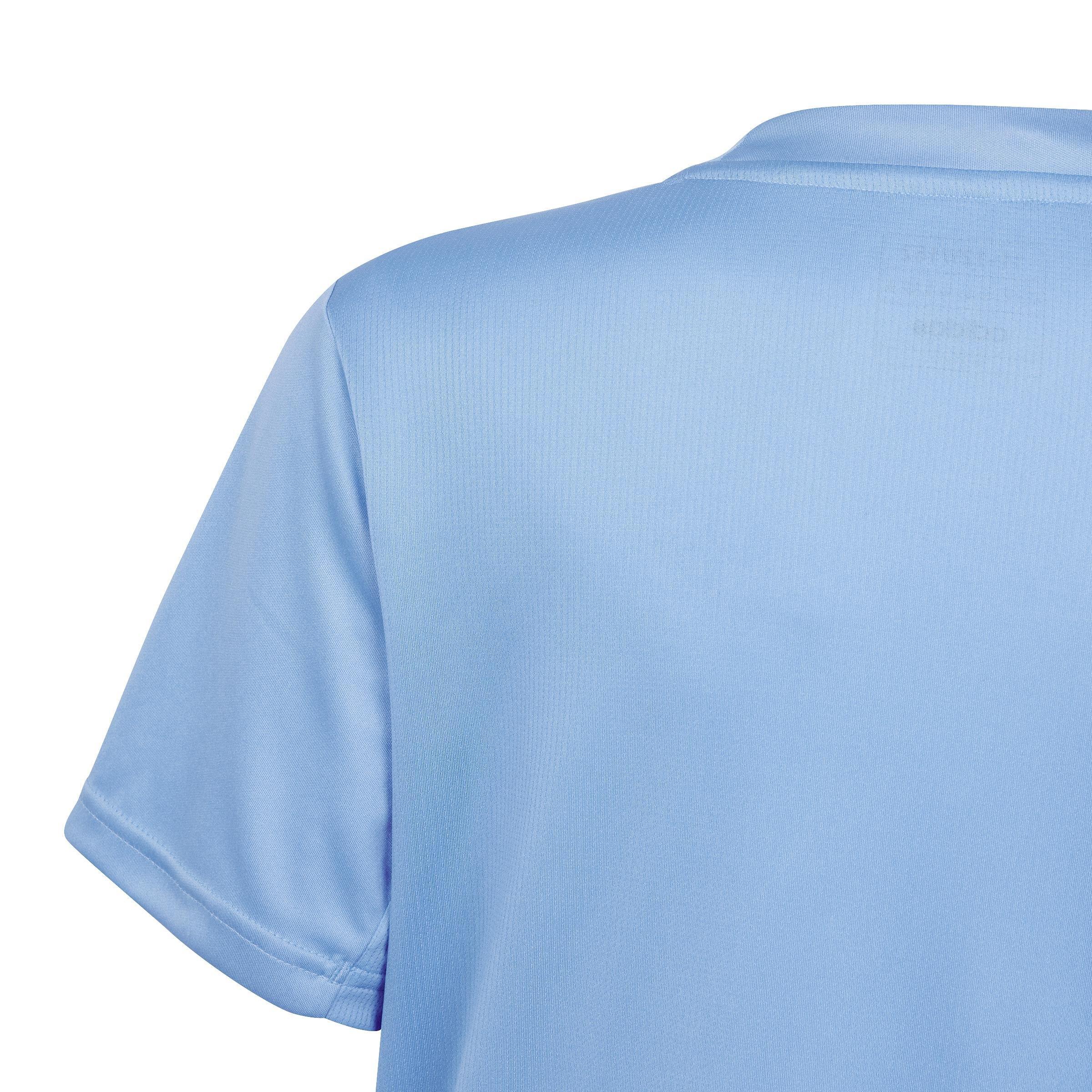 Kids Unisex Train Essentials Aeroready Logo Regular-Fit T-Shirt, Blue, A701_ONE, large image number 4