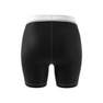 Women Tape Short Tights, Black, A701_ONE, thumbnail image number 4