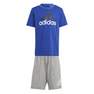 Kids Unisex Essentials Logo Tee And Short Set, Blue, A701_ONE, thumbnail image number 0