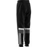 adidas - Kids Unisex Tiberio 3-Stripes Fleece Joggers Kids, Black