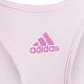 Kids Girls Essentials Linear Logo Cotton Bra Top, Pink, A701_ONE, thumbnail image number 5